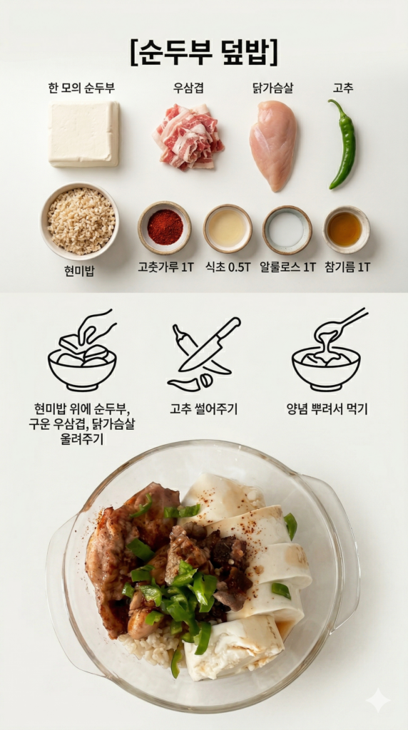 다이어트 대체식품 레시피